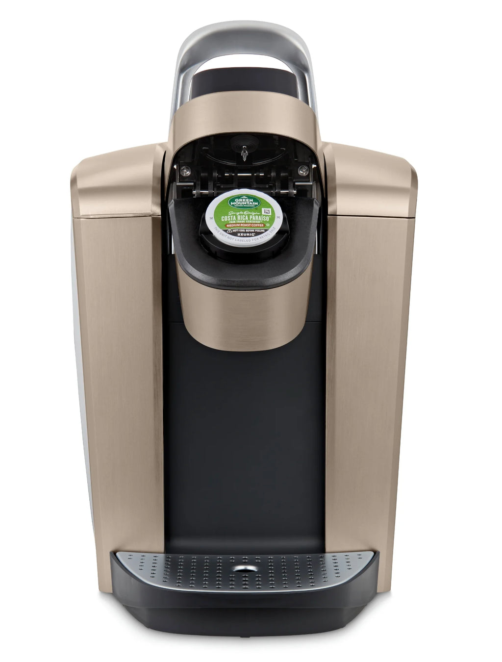 2026 2025 Keurig K-Elite – Machine à Café à Dosettes K-Cup à Portion Unique, Finition Brossée Slate, Programmable pour Café Chaud et Glacé