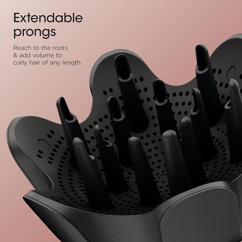 2026 2025 Système de coiffage et de séchage Shark HD430 FlexStyle, sèche-cheveux brosse puissant et multi-styler avec boucleurs Auto-Wrap, brosse plate, brosse ovale et embout concentrateur, coloris Stone