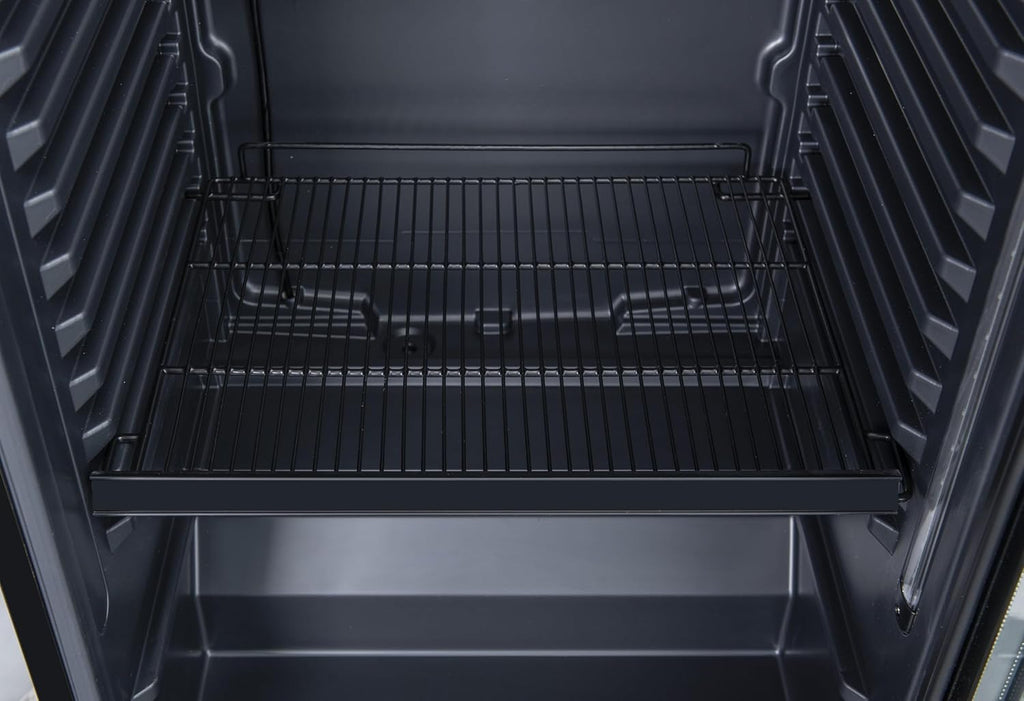 2026 METRO Professional Réfrigérateur à Boissons GSC2360B, Acier/Verre, 62 x 63.6 x 175.3 cm, 347 L, avec Serrure, Noir