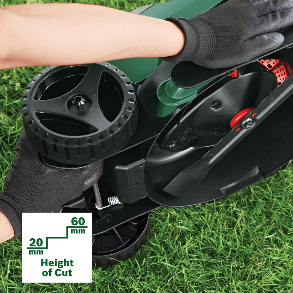 2026 Bosch tondeuse à gazon sans fil CityMower 18V-32-300 (18 V, 1x batterie 4,0 Ah, Moteur Brushless, largeur de coupe : 32 cm, tond jusqu’à 300 m², dans une boîte en carton)