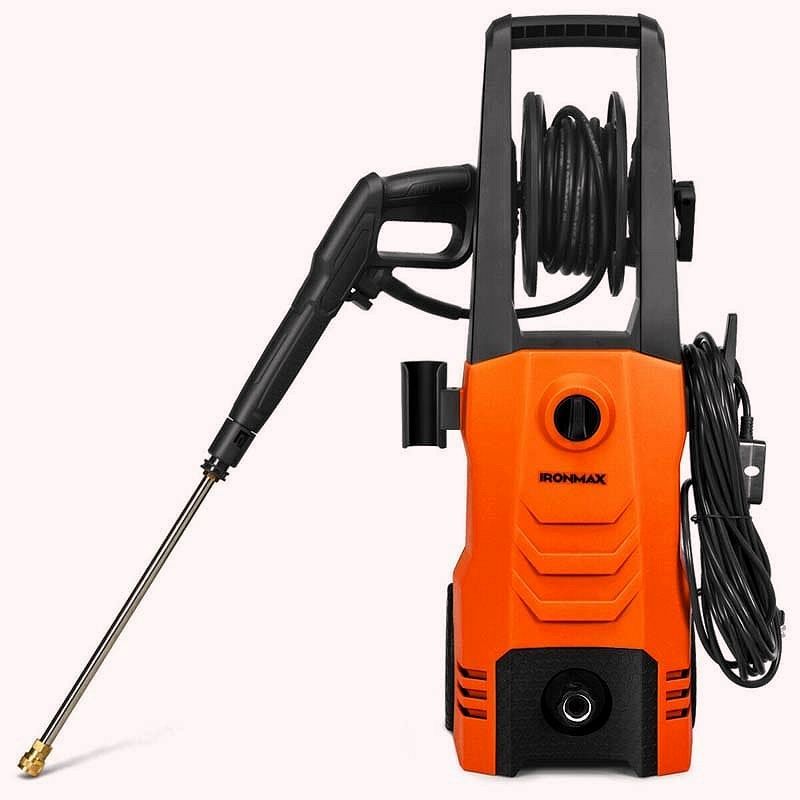 2026 Nettoyeur haute pression électrique 3500 PSI – 1800 W, 2,6 GPM, nettoyeur électrique mobile avec 4 buses