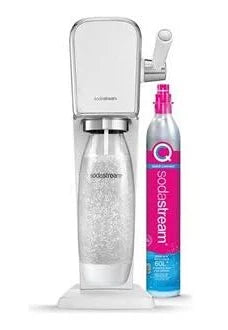 2026 2025 SodaStream Art Machine à Eau Pétillante avec Cylindre de CO2 et Bouteille 1L Compatible Lave-Vaisselle