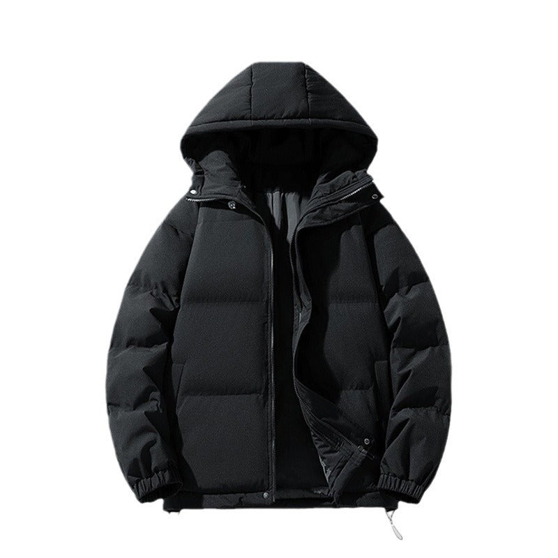 Veste à capuche en coton rembourré chaud hiver confort pour homme