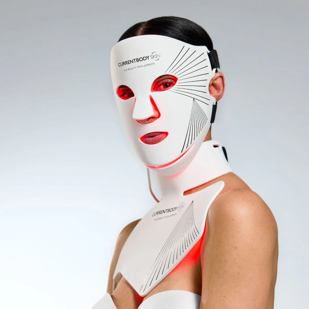2026 2025 CurrentBody Skin LED Red – Masque Visage Anti-Âge Rouge & Infrarouge 2 Longueurs d’Onde – Édition Limitée