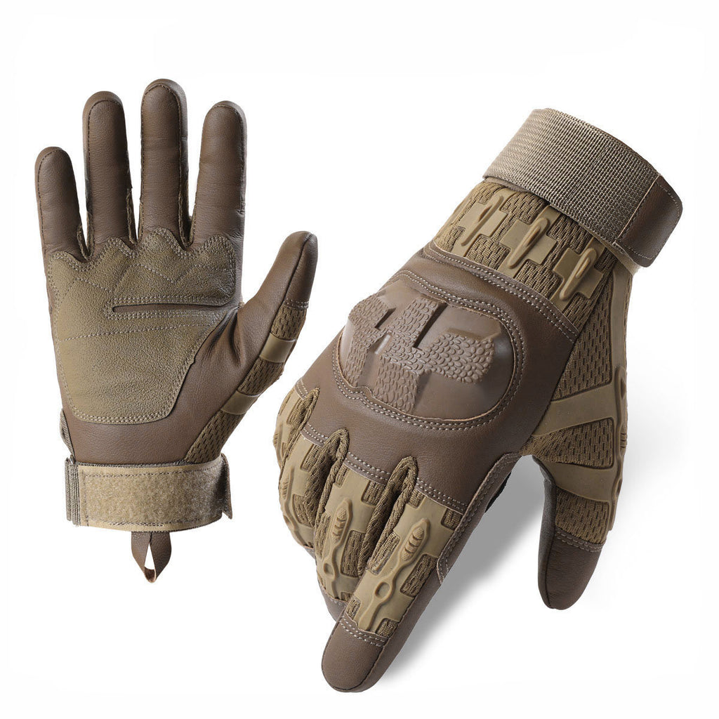 2026 Taktische Vollfinger-Handschuhe Z353 – Sand