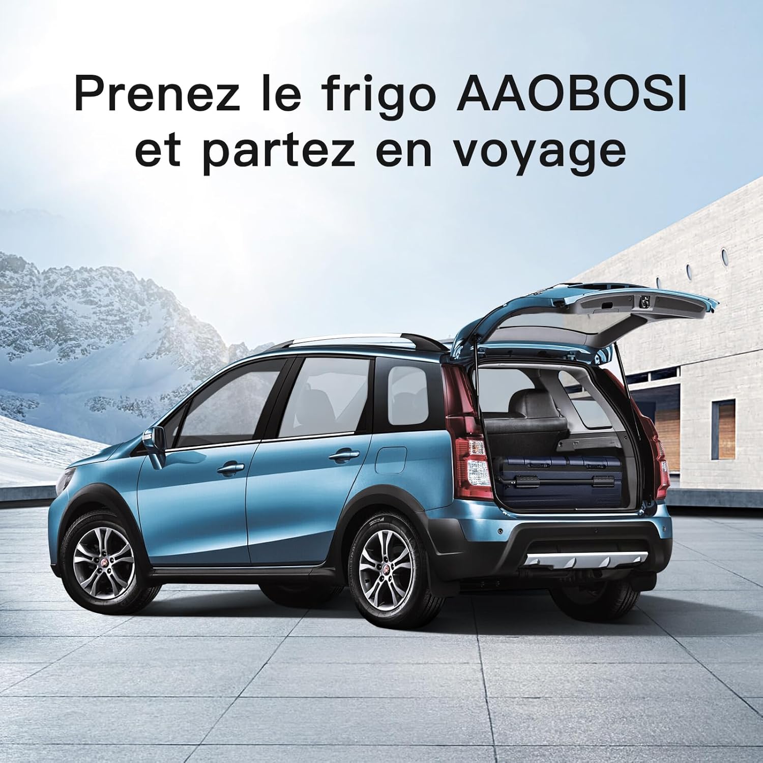2026 115L Glaciere Electrique Double Zone,Glaciere a Compression WiFi APP,12 V/24 V et 100-240 V Frigo Camping,-20 ℃ à 20 ℃,pour Voiture,Camion,Bateau,Camping,Car,Caravanes,Voyageant,Maison