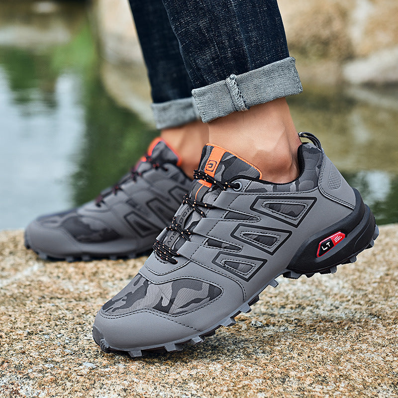 Men's Luxury Hiking Trail Running Sneakers With Rubber Sole - LAKD London