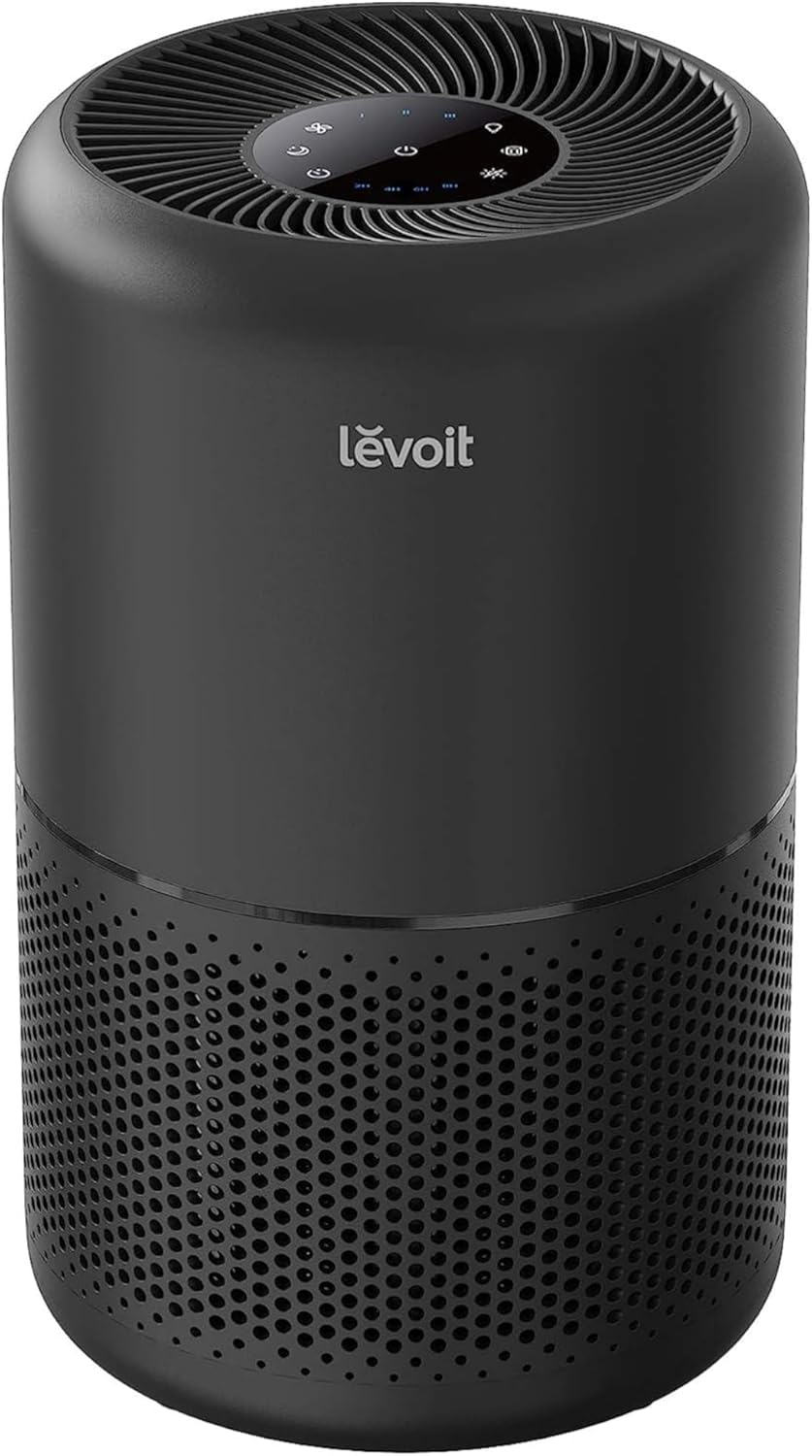 2026 Purificateur d’Air Levoit Core300-P Certifié AHAM VERIFIDE – HEPA 3-en-1, Silencieux 24 dB, CADR 143 CFM, Surface 1000+ pi², Filtres Multiples Remplaçables