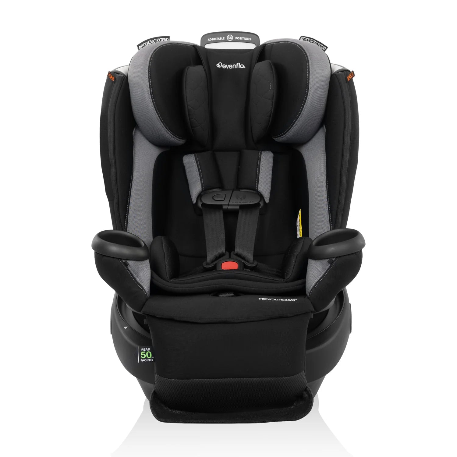 2026 2025 Siège Auto Rotatif Tout-en-Un Evenflo Revolve360 Extend avec Housse Quick Clean
