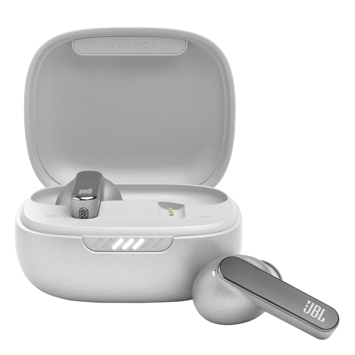 2026 2025 JBL Live Pro 2 – Écouteurs True Wireless avec Réduction de Bruit Active (Argent)