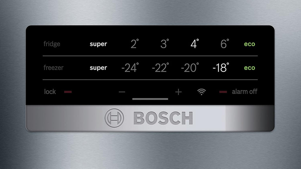 2026 2025 Bosch KGN49XLEA Série 4 – Réfrigérateur Combiné XXL, MultiAirflow, Tiroir VitaFresh, Édition Limitée Inox