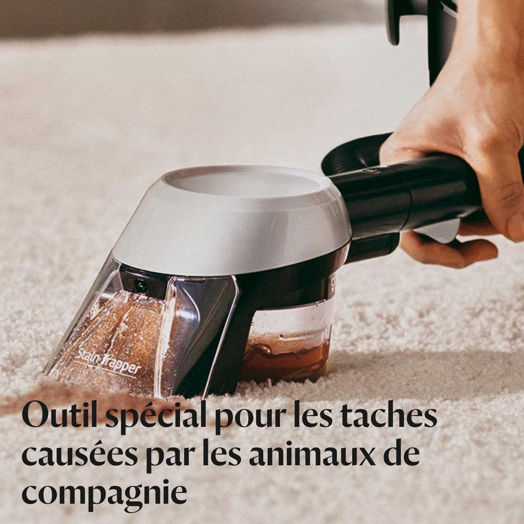 2026 SpotClean Pet Pro, Shampouineuse Canapé, Moteur Puissant de 750W, Idéal pour les Propriétaires d'Animaux, Nettoyeur pour Tapis, Moquettes, Meubles, Tissus, Voiture & Plus Encore, 15585