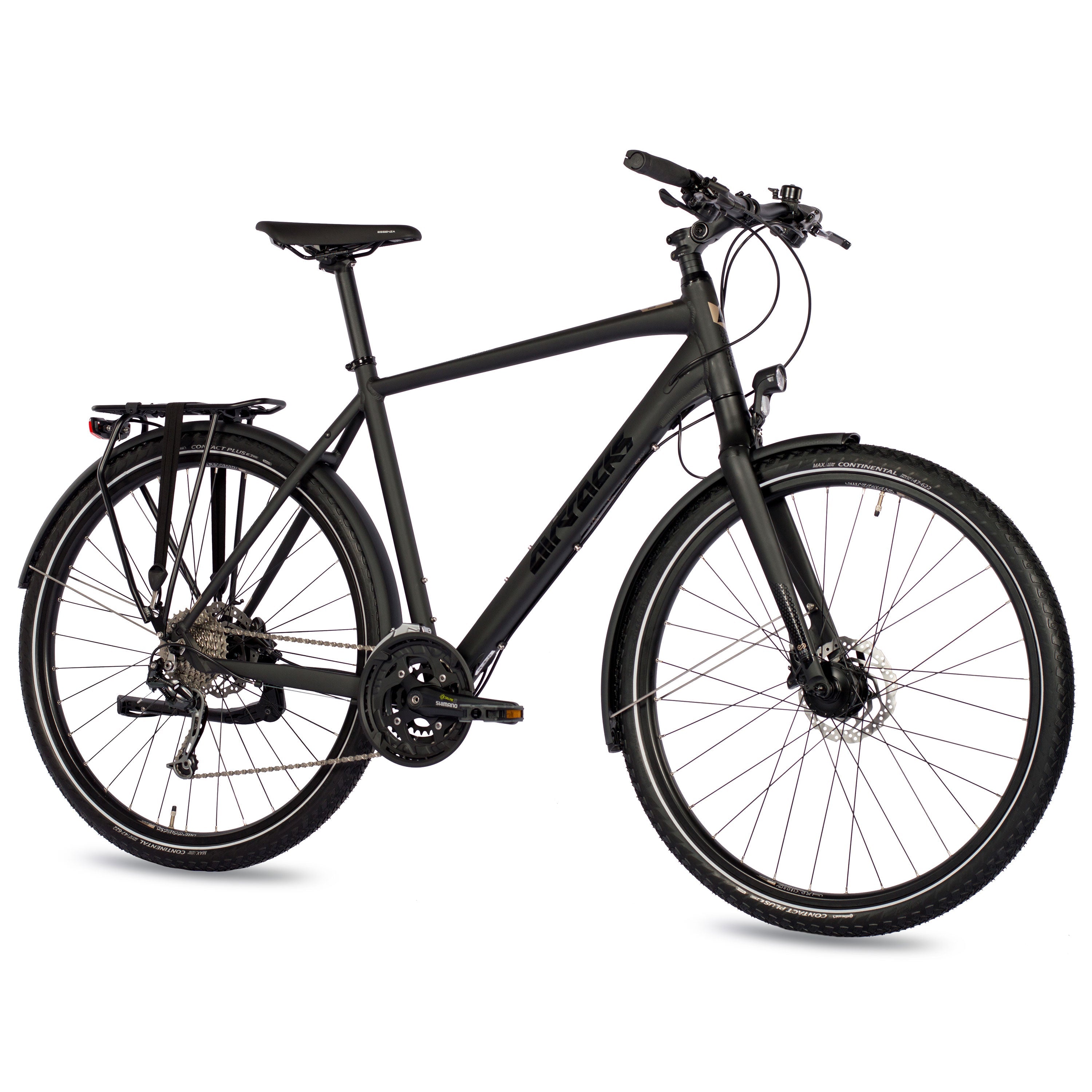 2026 28 pouces homme XXL vélo de randonnée tr.2880 vélo de randonnée 27 x Gang Shimano DEORE rd-m592 SGS noir