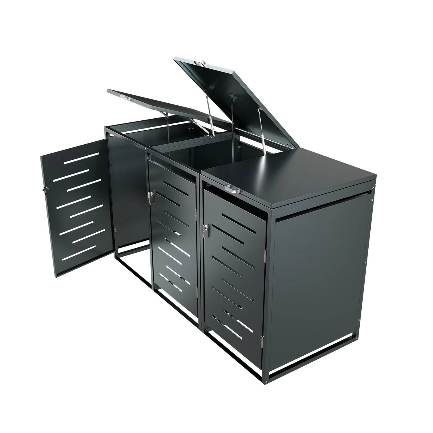 2026 Metall Mülltonnenbox Arel