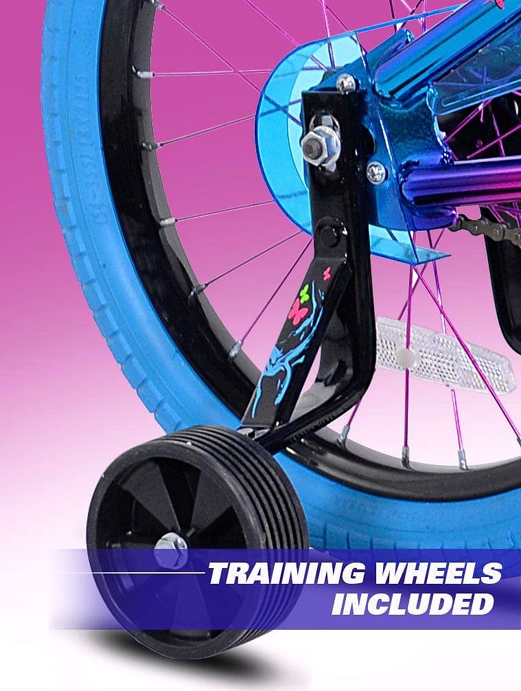 2026 Vélo fille Genesis Illusion 18" – Bleu / Violet