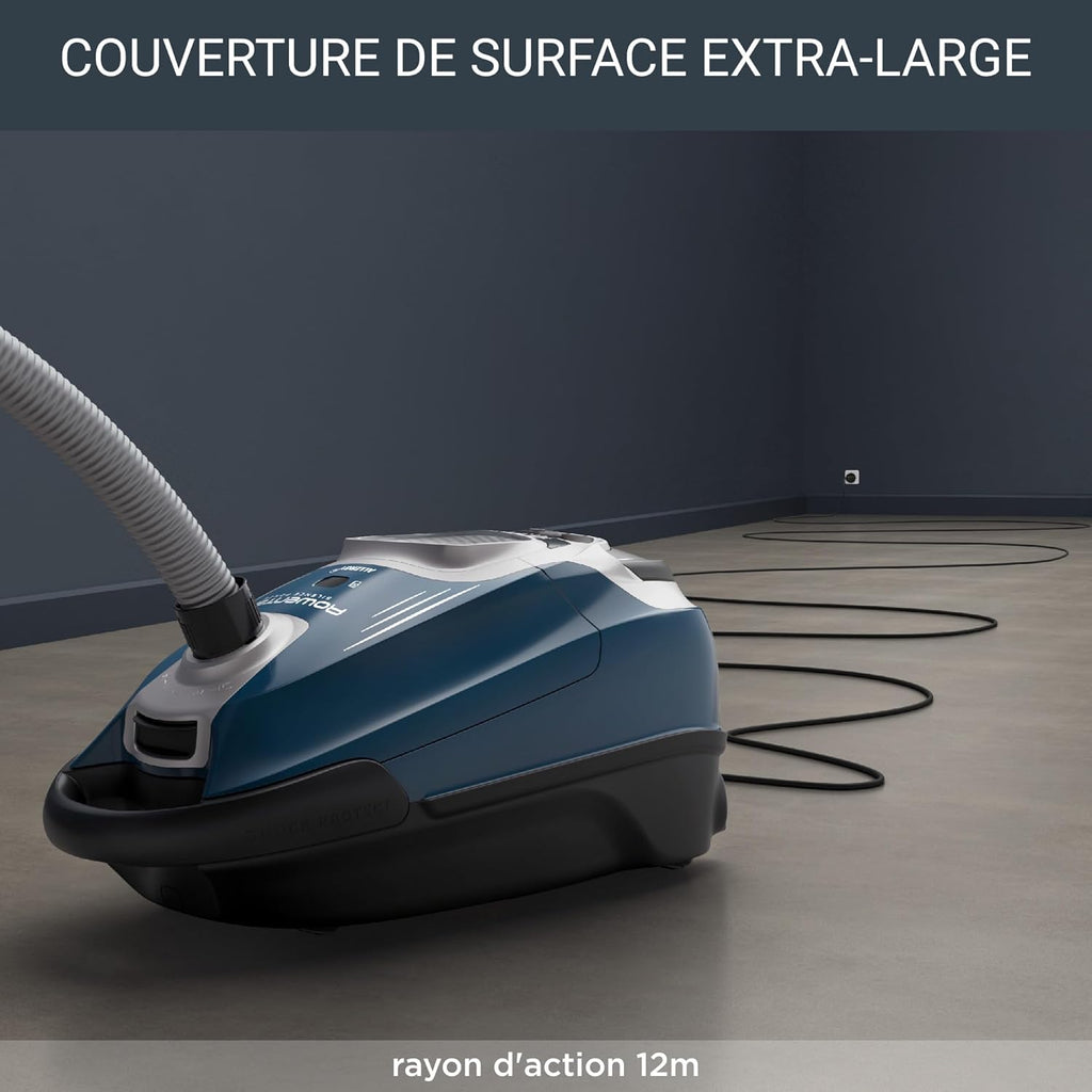 2026 2025 Rowenta RO7451EA – Aspirateur Silence Force Effitech, Ultra-Silencieux 57 dB, Haute Filtration, Sac XXL, Édition Limitée