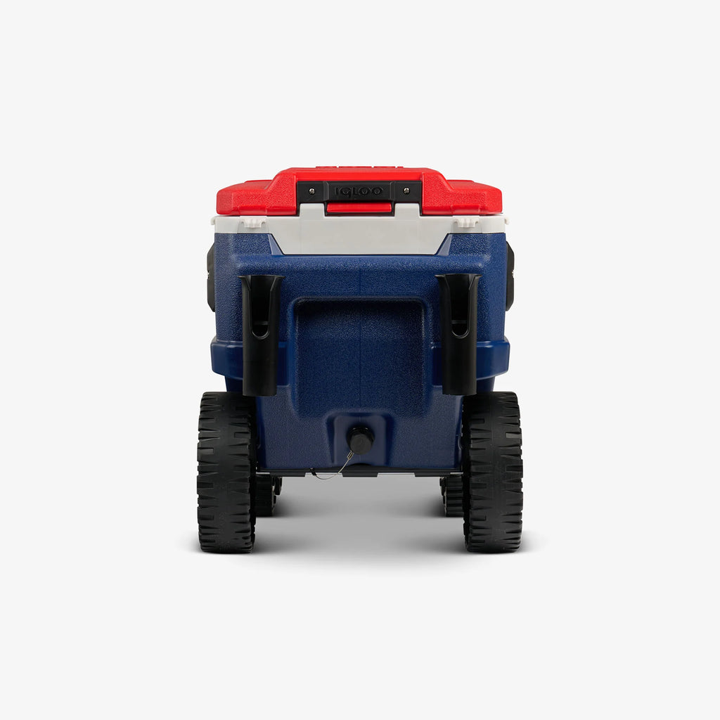 2026 2025 Glacière Trailmate® Journey 70 Qt – Grand Modèle Tout-Terrain avec Roues Lisses, Poignée Télescopique et Isolation THERMECOOL™