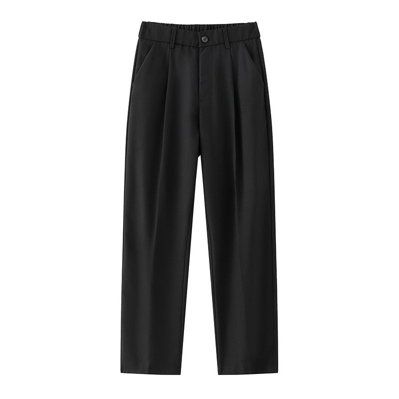 Pantalon polyvalent ample droit décontracté confort pour femme