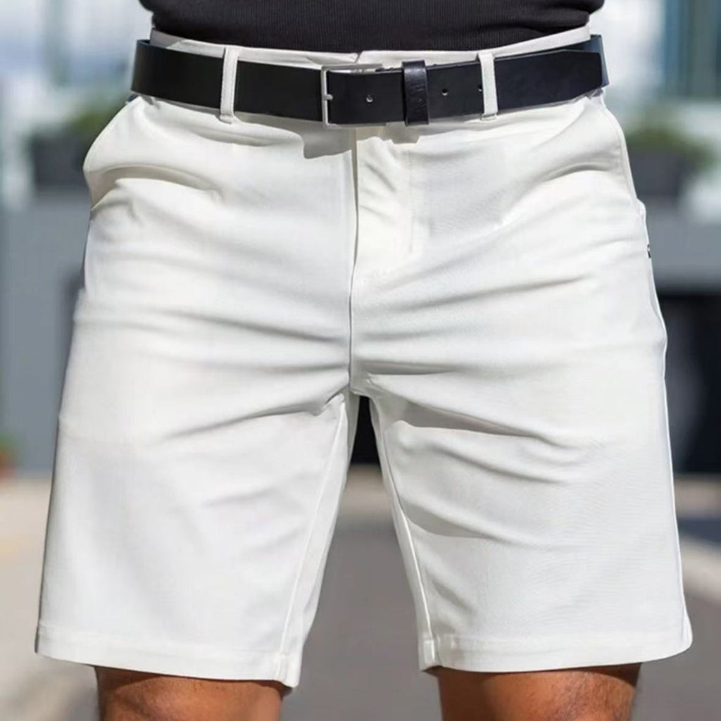 Short couleur unie été professionnel sport droit coupe décontracté pour homme