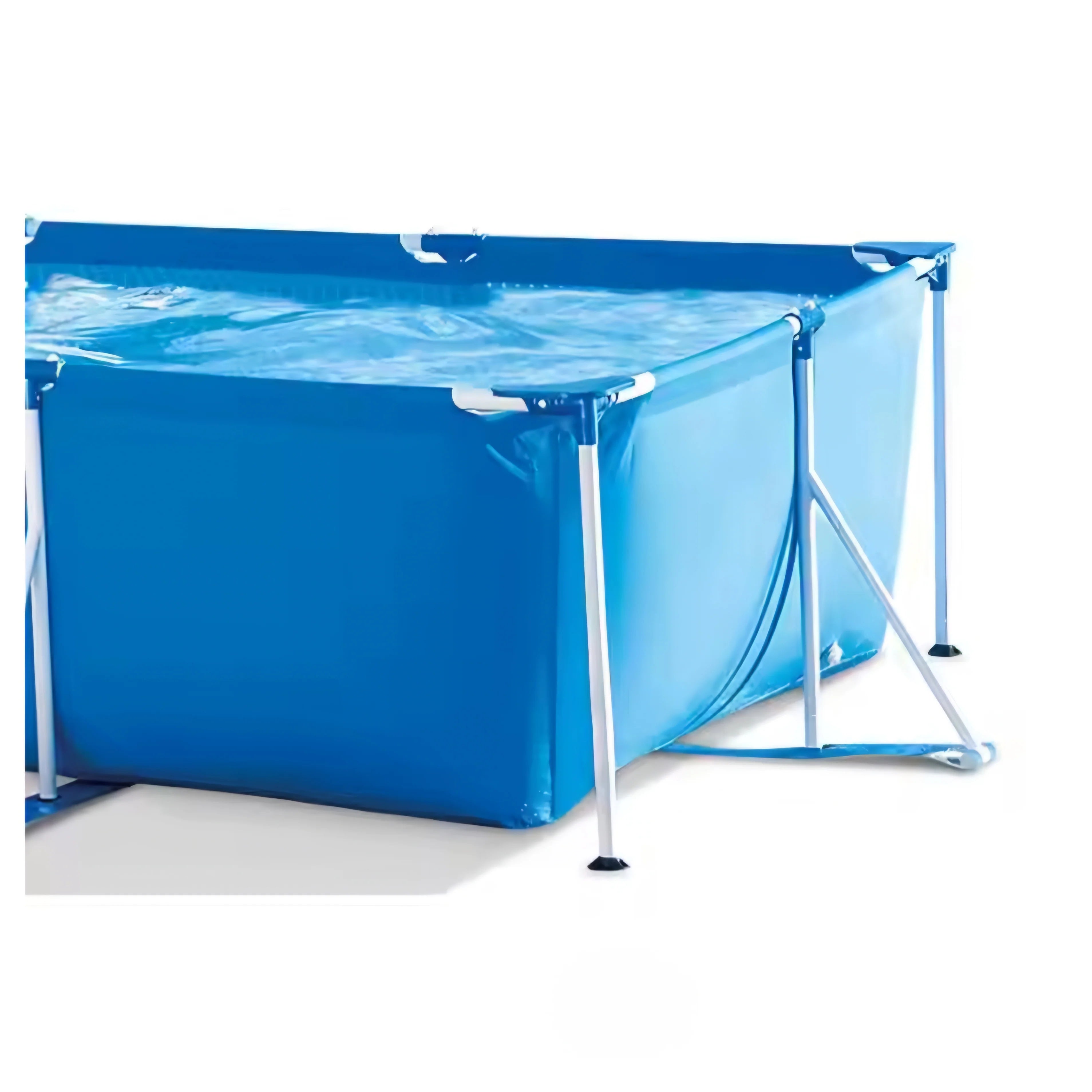 2026 2025 Intex Piscine Rectangulaire 450×220×84 cm – Cadre Acier Résistant, PVC 3 Couches, Édition Limitée