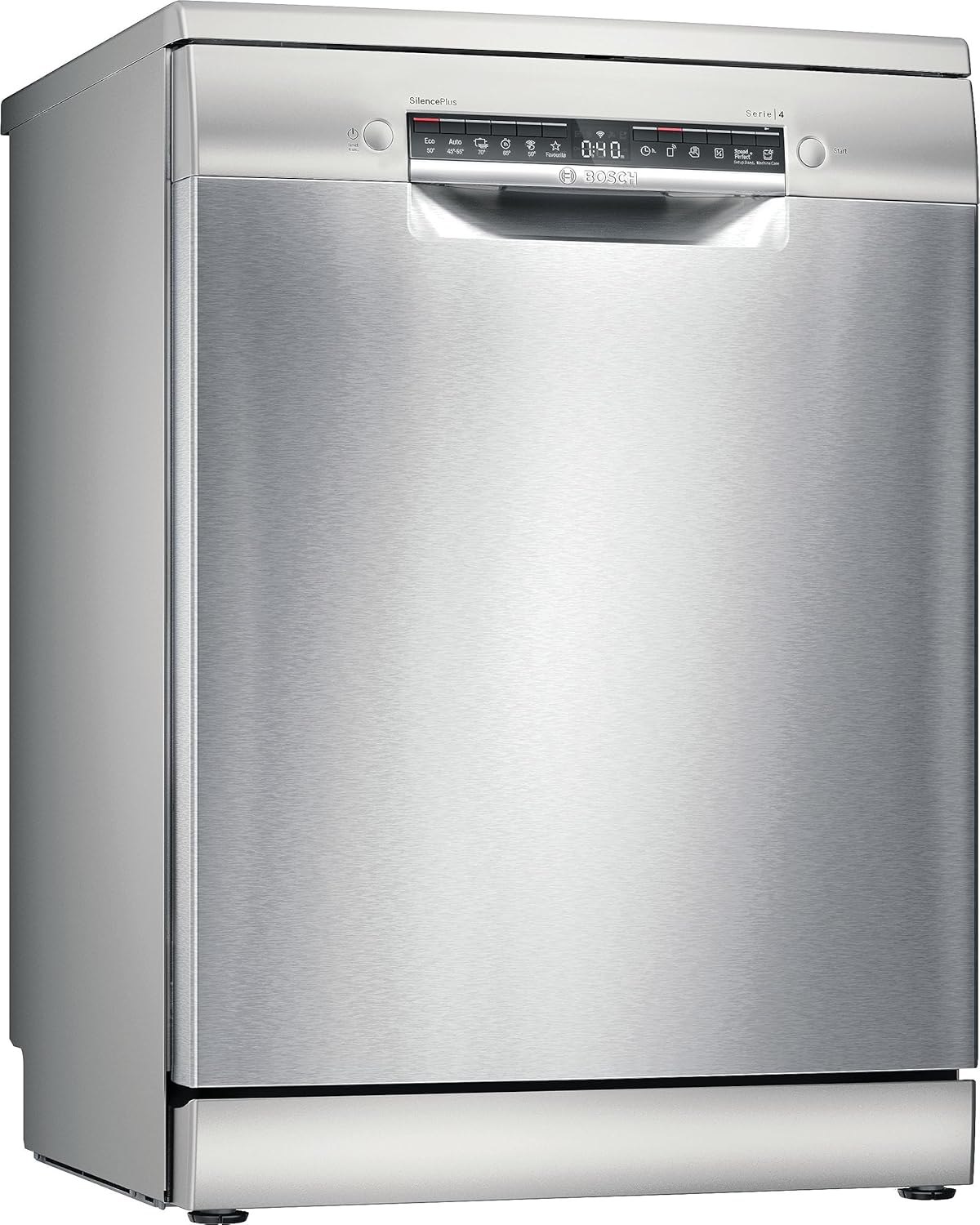 2026 2025 Bosch SMS4EMI01E – Lave-Vaisselle Série 4, 14 Couverts, Silence Plus 42 dB, Inox, Édition Limitée