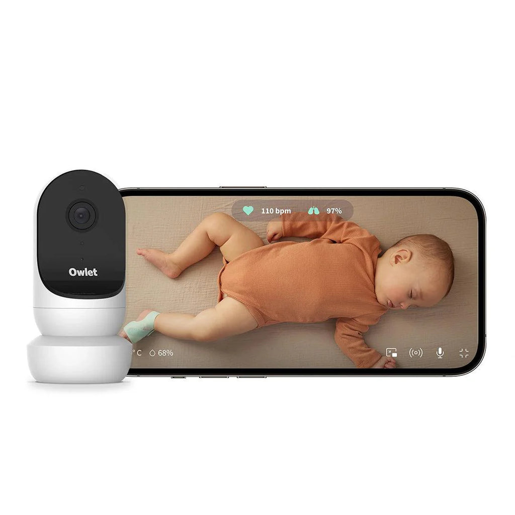 2026 2025 Owlet Cam® 2 – Caméra Bébé HD 1080p avec Vision Nocturne, Audio Bidirectionnel et Capteurs de Température et Humidité