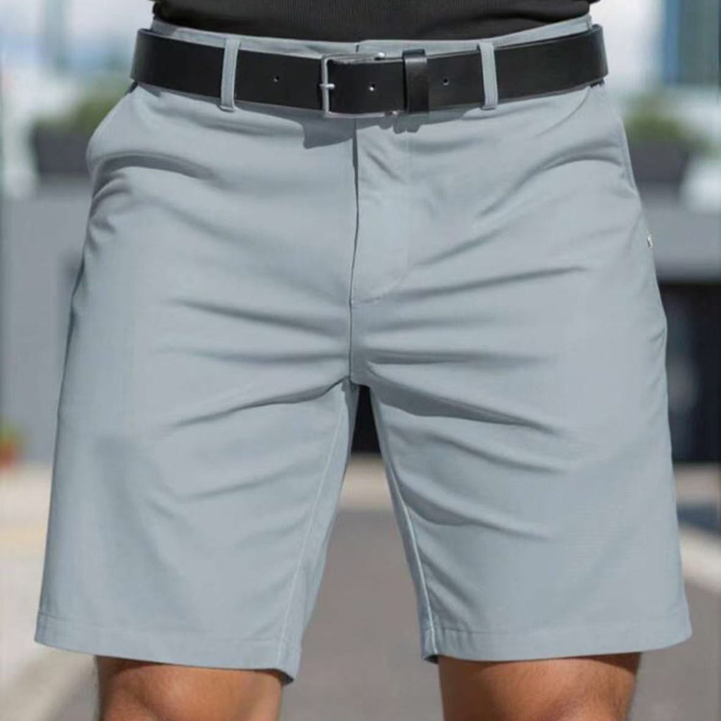 Short couleur unie été professionnel sport droit coupe décontracté pour homme