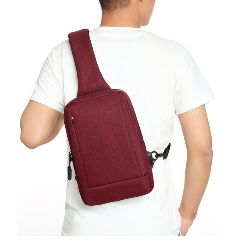 Sac à dos imperméable urban à brides décontracté voyage pour homme