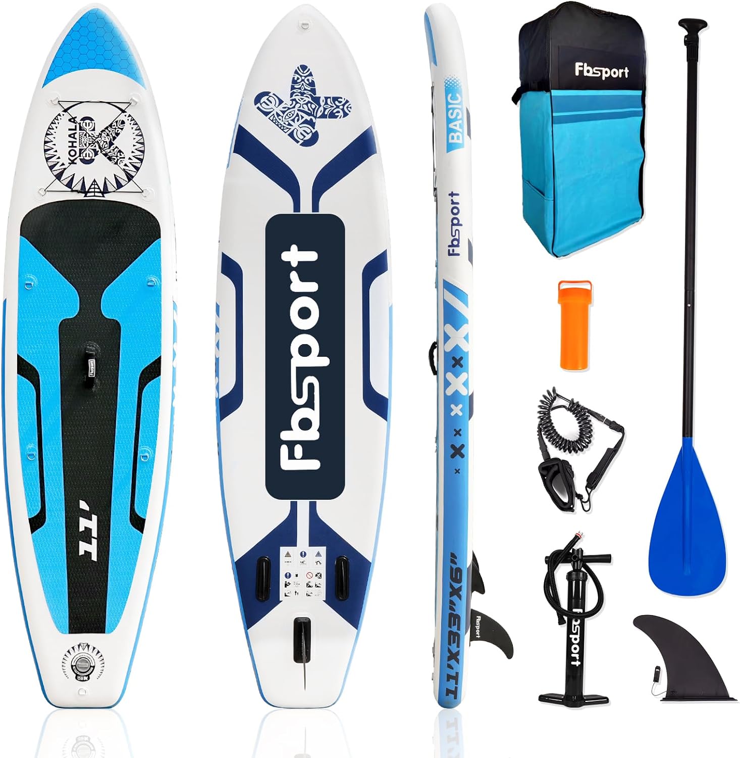 2026 Premium-Stand-Up-Paddle-Board, Yoga-Board mit strapazierfähigem SUP-Zubehör und Tragetasche | Breiter Stand, Surf-Kontrolle, rutschfestes Deck, Leine, Paddel und Pumpe für Jugendliche und Erwachsene