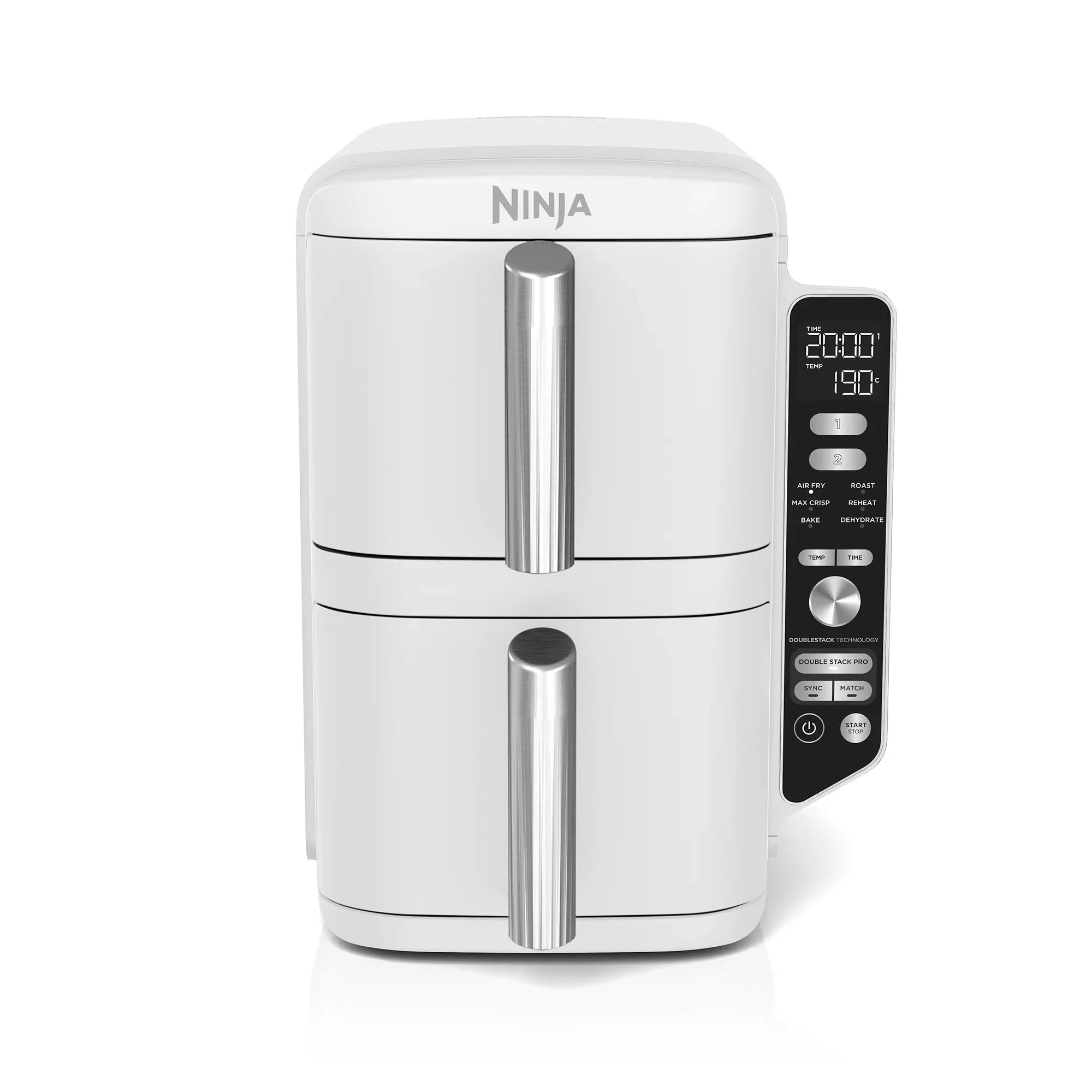 2026 2025 Friteuse à Air Ninja DoubleStack XXXL 9,5 L à 2 Tiroirs