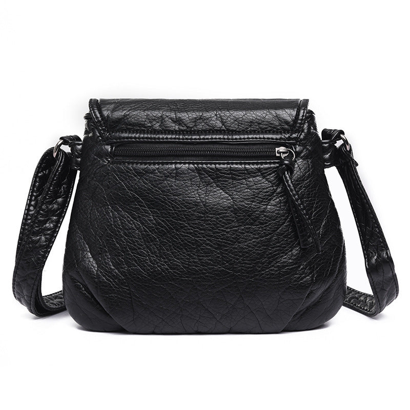 Women's Luxury Designer Leather Crossbody Messenger Shoulder Bag - LAKD London