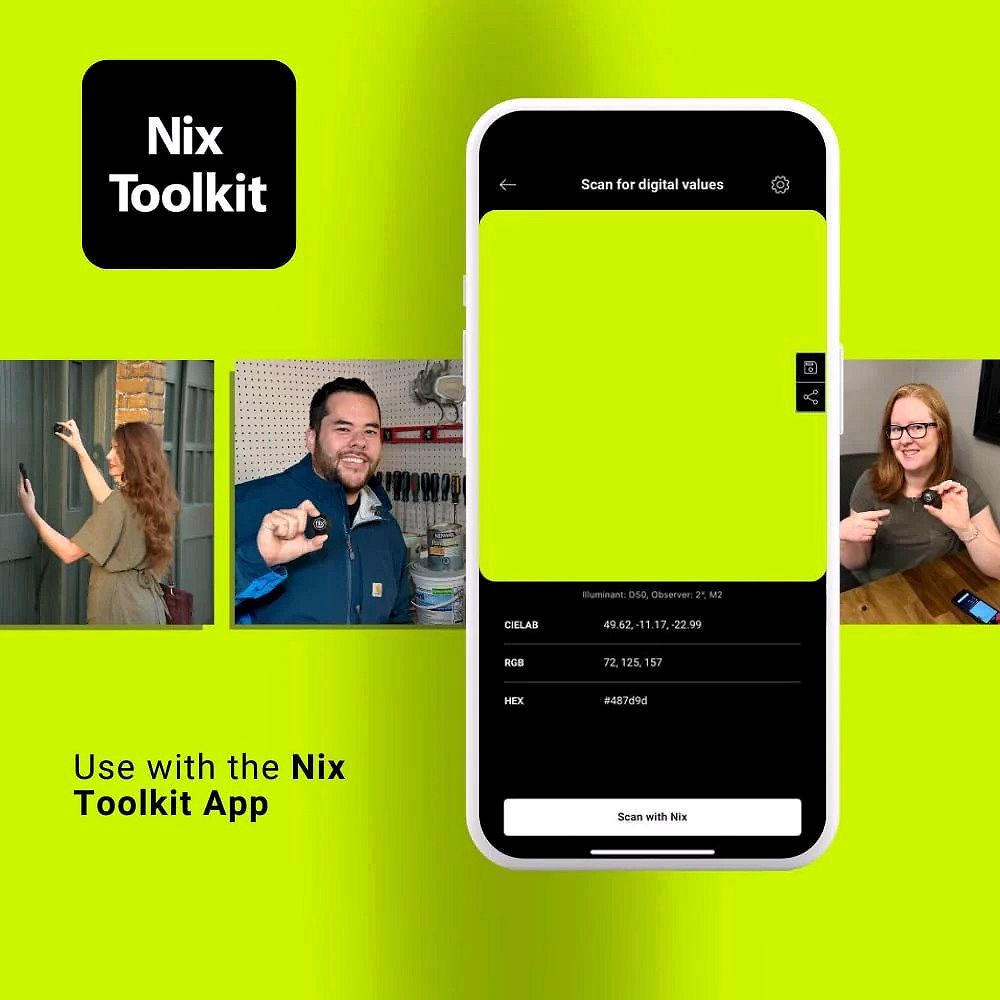 2026 Nix Mini 3 Colorimeter à capteur de couleur – Appareil portable de mesure de correspondance des couleurs