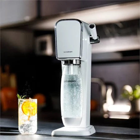 2026 2025 SodaStream Art Machine à Eau Pétillante avec Cylindre de CO2 et Bouteille 1L Compatible Lave-Vaisselle