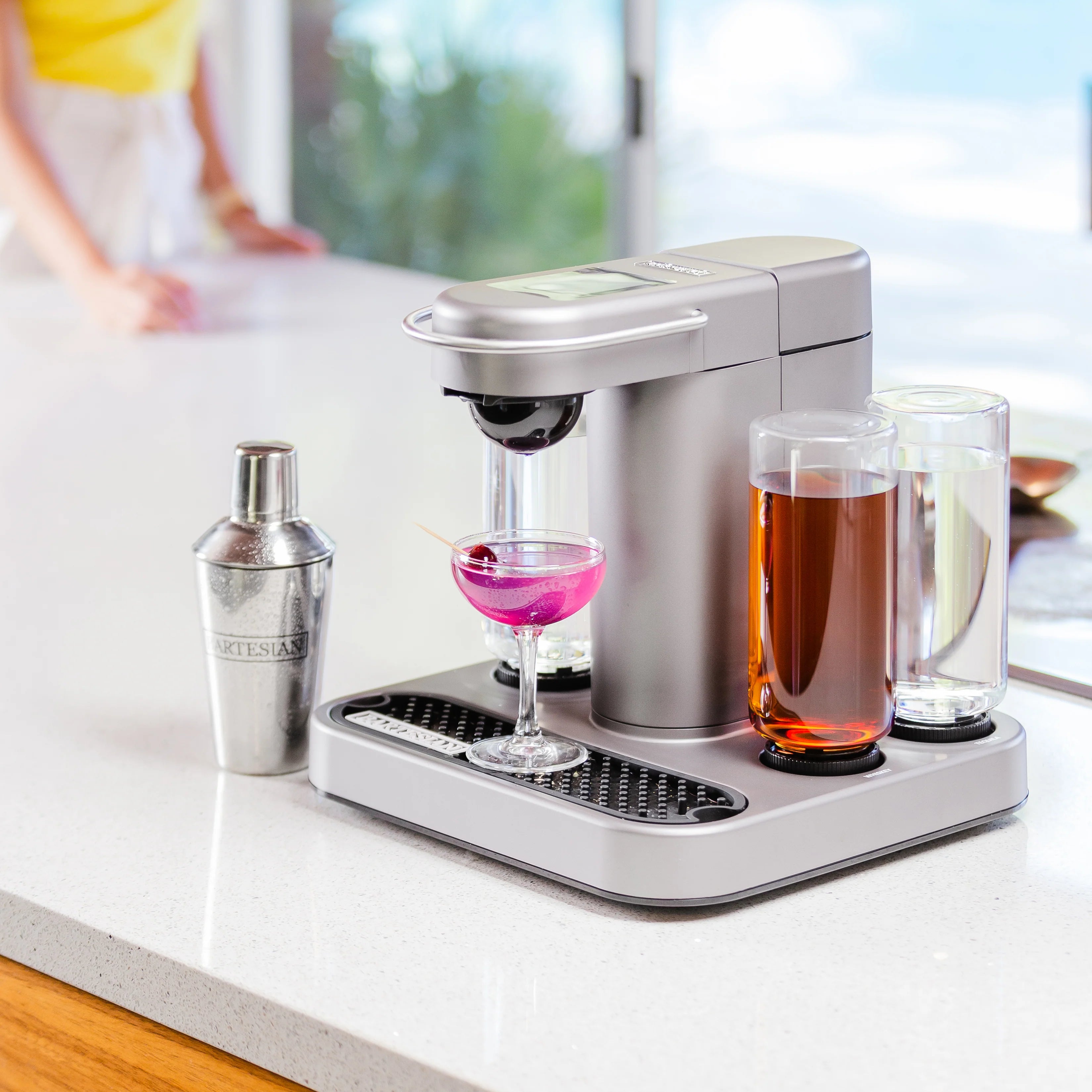 2026 2025 Le Bartesian Cocktail Maker – Machine à Cocktails Premium à Capsules pour Cocktails et Mocktails Maison, Facile et Rapide