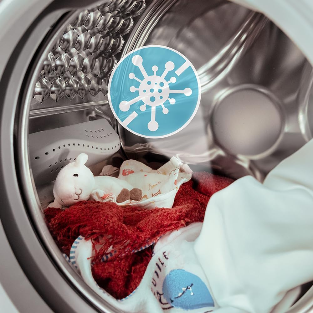 2026 Cecotec Lave-Linge 9Kg Chargement Frontal Bolero Dresscode 9410 Inverter A. 1900W, 1400 tr/min Réglable, 16 Programmes, Faible Consommation d'Énergie, Vapeur, Stérilisation du Linge
