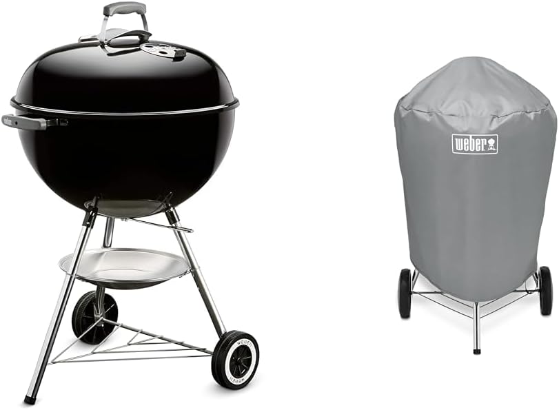 2026 2025 Weber Classic Kettle 57 cm – Barbecue à Charbon, Grille Acier Triple Couche, Édition Limitée