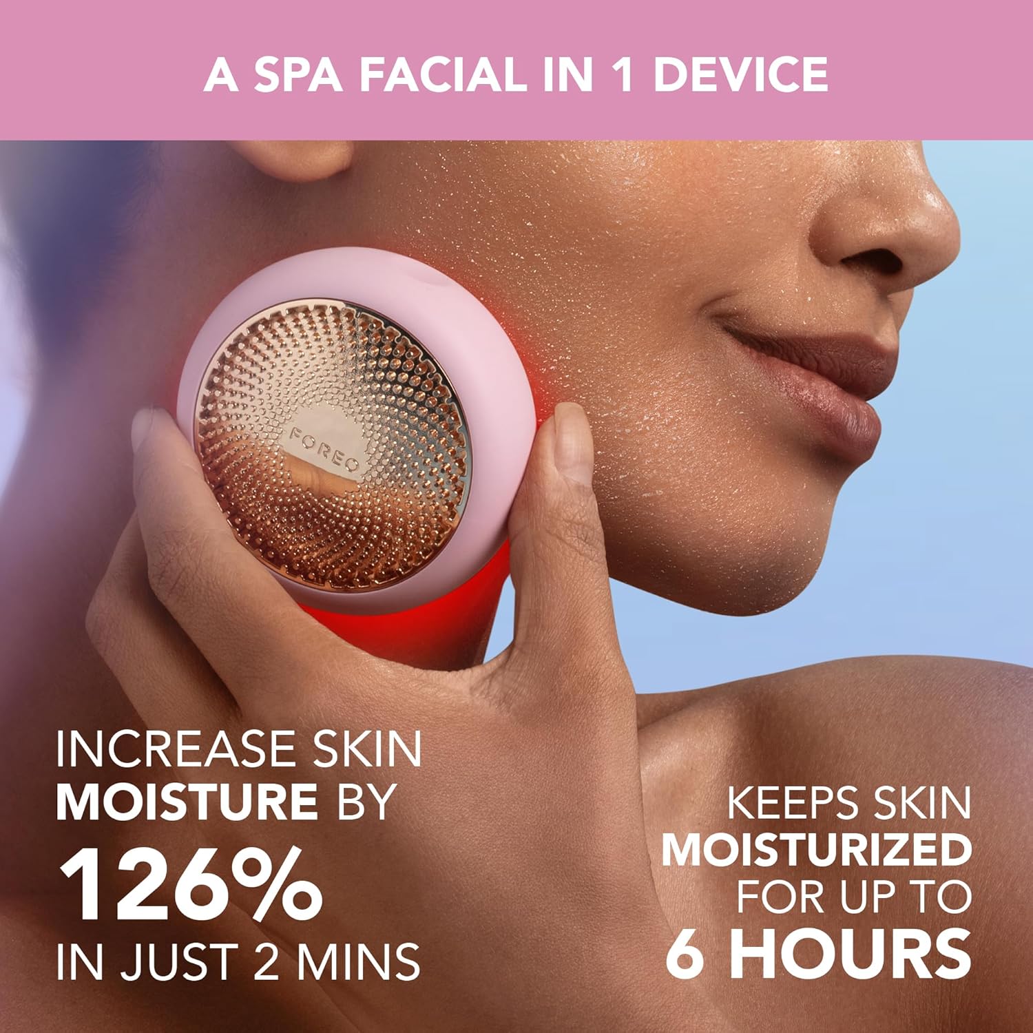 2026 2025 FOREO UFO 3 – Masque Visage Intelligent 5-en-1 avec LED, Thermothérapie, Cryothérapie et Massage T-Sonic – Édition Limitée Anti-Âge