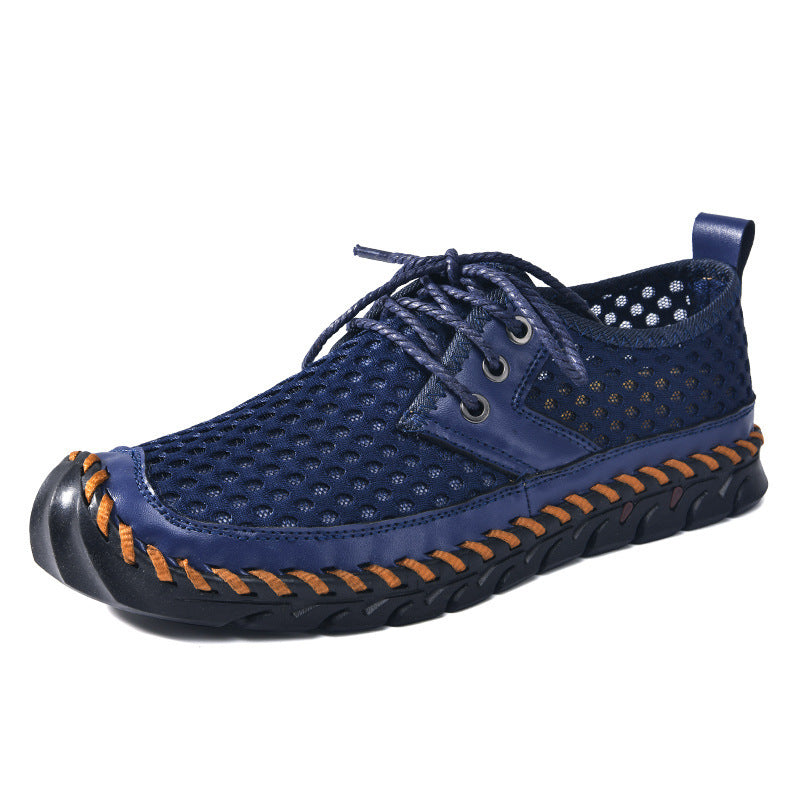 Men's Lightweight Slip On Sports Plus Size Trainers Tide Creek Shoes - LAKD London