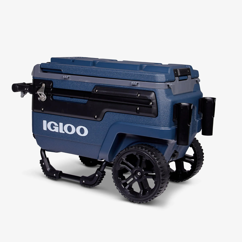 2026 2025 Glacière Trailmate® Journey 70 Qt – Grand Modèle Tout-Terrain avec Roues Lisses, Poignée Télescopique et Isolation THERMECOOL™