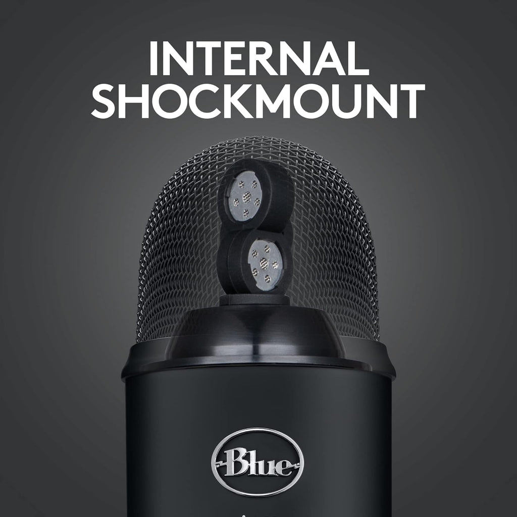 2026 2025 Logitech for Creators Microphone USB Blue Yeti (Noir)
