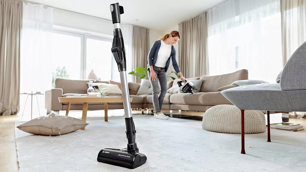 2026 2025 Bosch Unlimited 7 BCS711XXL Aspirateur sans fil 18 V 0,3 L 82 dB Blanc