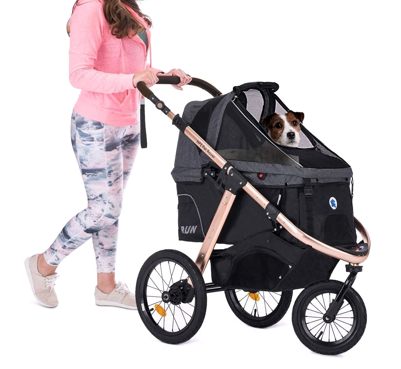 2026 Buggy de jogging sportif pour animaux avec roues en caoutchouc confort