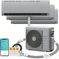 2026 12,000 BTU 21 SEER2 230V Mini Split Air Conditioner with Heat Pump Ductless Inverter & Install Kit