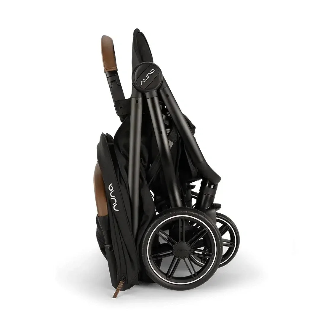 2026 2025 Nuna TRVL dubl Geschwisterwagen – Caviar | Leichter Doppelkinderwagen ab Geburt, kompatibel mit PIPA™ Babyschalen