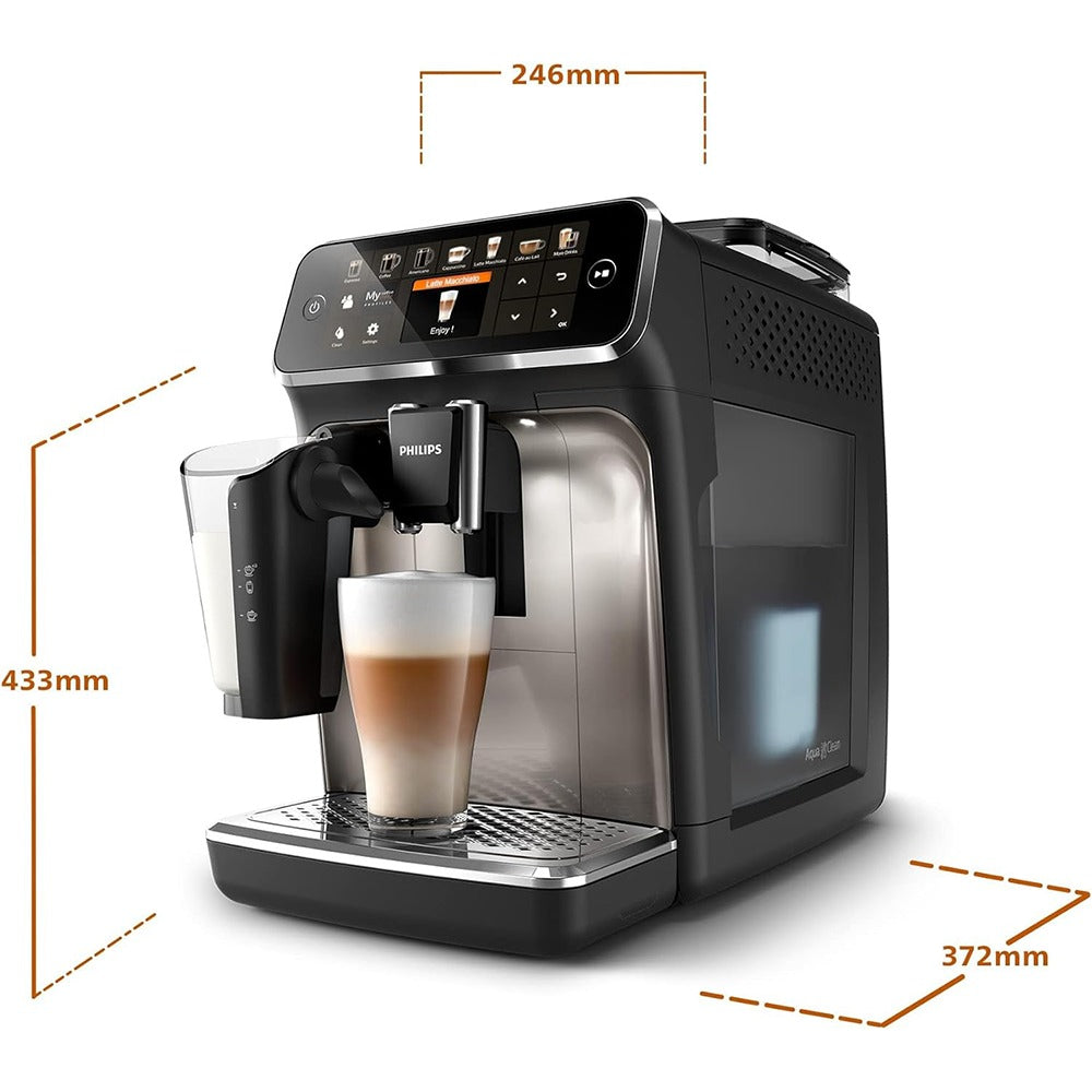 2026 Philips 5400 Series Fully Automatic Espresso Machine - LatteGo