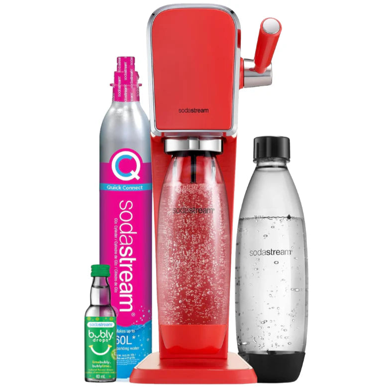 2026 2025 SodaStream Art Machine à Eau Pétillante Bundle (Mandarine)