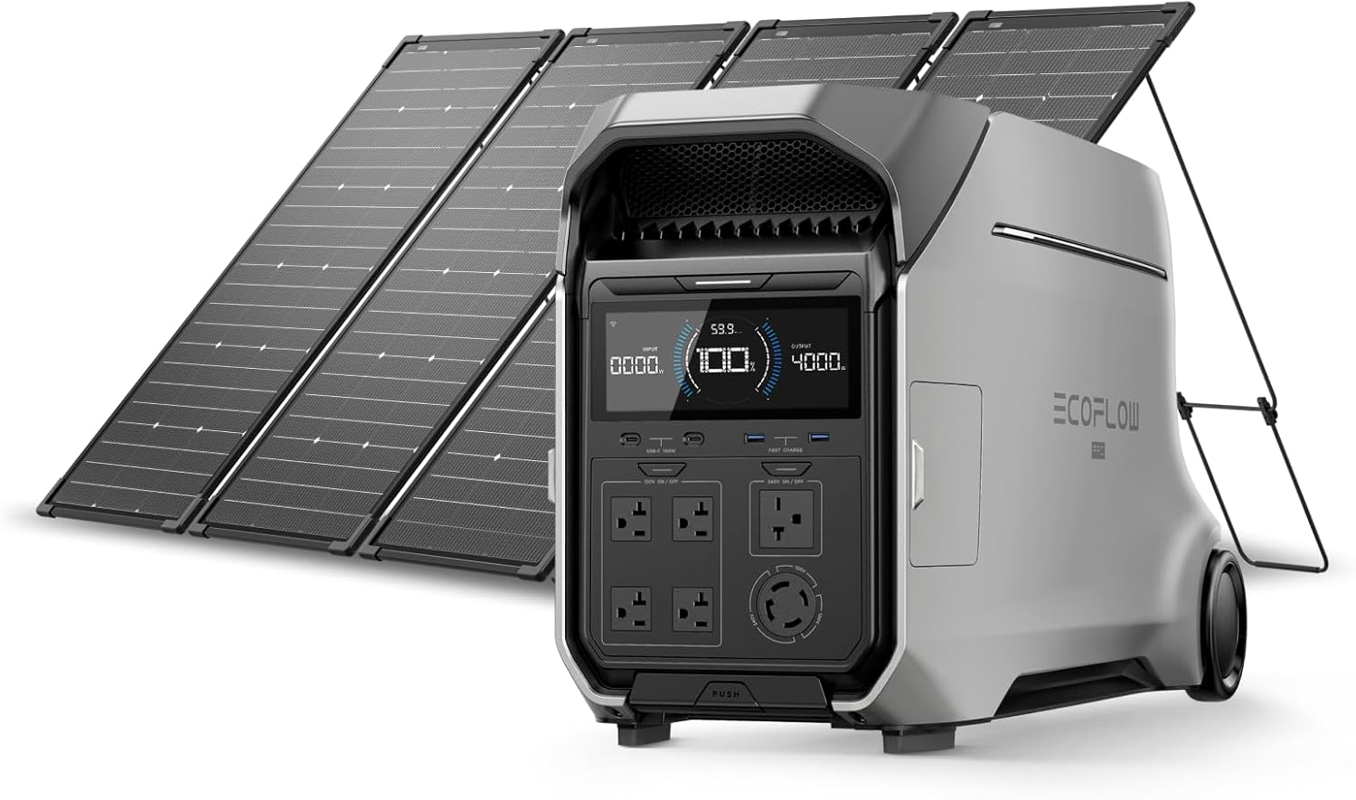 2026 2025 EF ECOFLOW DELTA Pro 3 Station d’Énergie Portable, Batterie LFP 4096Wh