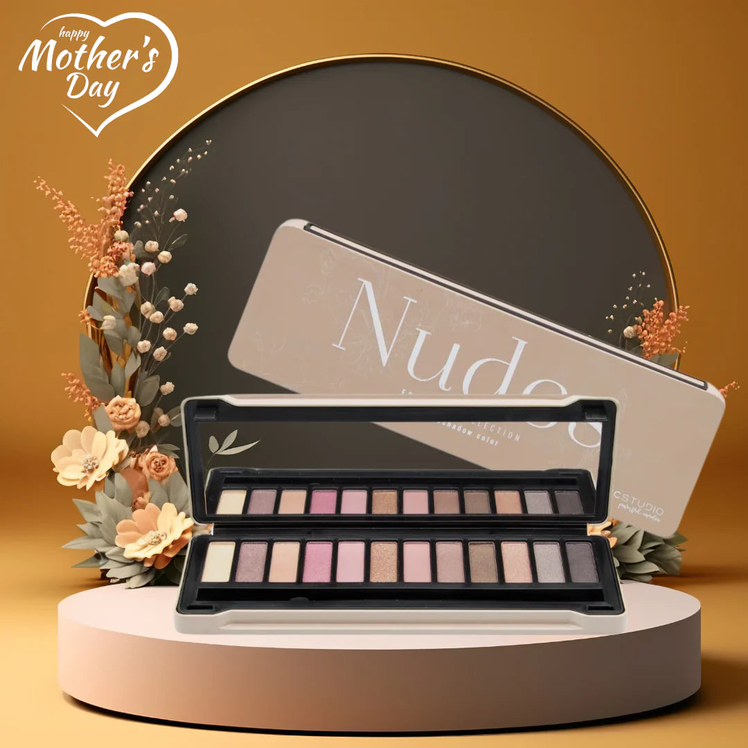 2026 Palette fards 12 paupières - Nudes - Magic Studio