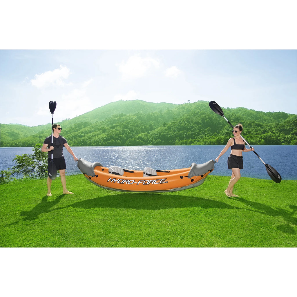 2026 Kayak gonflable Bestway Hydro Force Lite Rapid X2 - Pack sports nautiques de plein air