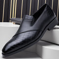 2026 Men's British Leather Dress Shoes Tassel Business Breathable Style Formal